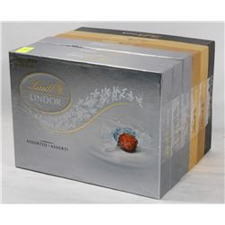 6 ASSORTED BOXES OF LINDOR CHOCOLATES