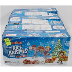 6 PACKS OF RICE KRISPIES SQUARES