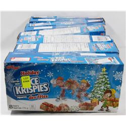 6 PACKS OF RICE KRISPIES SQUARES