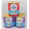 Image 1 : 3 ASSORTED TUBS OF NESTLE GOOD START BABY FORMULA