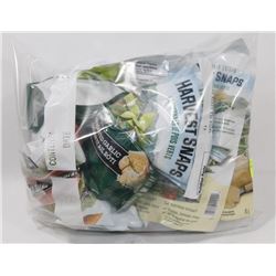 BAG OF ASSORTED VEGGIE TYPE CHIPS