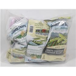 BAG OF ASSORTED VEGGIE TYPE CHIPS