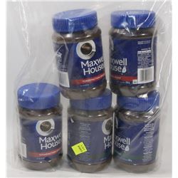 BAG OF ASSORTED MAXWELL  HOUSE INSTANT COFFEE