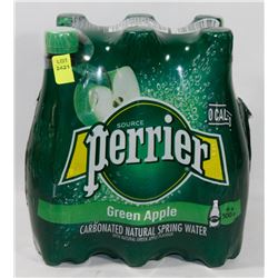 CASE OF PERRIER GREEN APPLE WATER