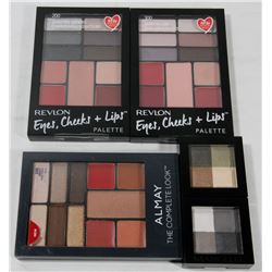 BAG OF NEW MAKE-UP INCLUDING PALETTES FROM