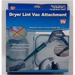 NEW DRYER LINT VAC ATTACHMENT