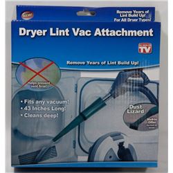 NEW DRYER LINT VAC ATTACHMENT