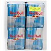 Image 1 : LOT OF 4 PACK OF 4 CANS OF RED BULL SUGAR FREE