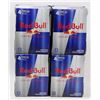 Image 1 : LOT OF 4 PACK OF 4 CANS OF RED BULL