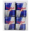 Image 1 : LOT OF 4 PACK OF 4 CANS OF RED BULL