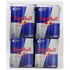 Image 1 : LOT OF 4 PACK OF 4 CANS OF RED BULL
