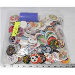 VINTAGE LARGE BAG OF POG'S