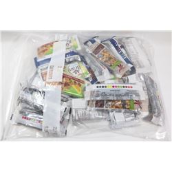 BAG OF ASSORTED GRANOLA BARS AND SNACK BARS
