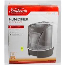 SUNBEAM WARM MIST HUMIDIFIER