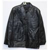 Image 1 : BAZIK NOIR LEATHER JACKET SIZE S
