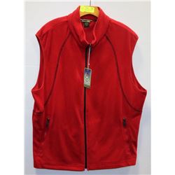NEW SIZE LARGE ECO NORTHEND FULL ZIP FLEECE VEST