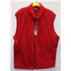 Image 1 : NEW SIZE LARGE ECO NORTHEND FULL ZIP FLEECE VEST