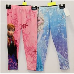 LOT OF TWO KIDS LEGGINGS SIZE 4