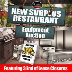 SIGN UP EARLY FOR THE UPCOMING KASTNER NEW SURPLUS