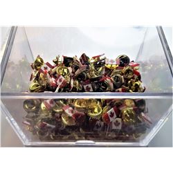 2)  LOT OF 214 CANADIAN FLAG LAPEL PINS