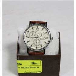 NEW GENEVA MENS DRESS WATCH WORKING