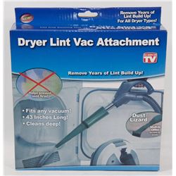 NEW DRYER LINT VAC ATTACHMENT