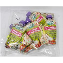 BAG OF 8 ASSORTED BABY FOOD