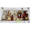 Image 1 : BOX OF MINI LIQUOR BOTTLES