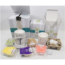 LOT OF 3 PLUG IN SCENTSYS INCL DOVES AND TILLA