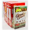 Image 1 : LOT OF 5 BOXES OF CEREAL, 4 HONEYCOMB AND 1 GREAT