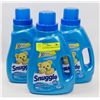 Image 1 : LOT OF 3 SNUGGLE FABRIC SOFTENER 1.47L