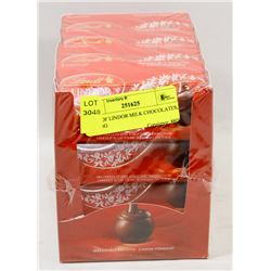 BOX OF LINDOR MILK CHOCOLATES, 16X36G