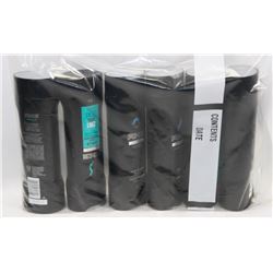 BAG OF ASSORTED AXE SHAMPOO AND CONDITIONERS