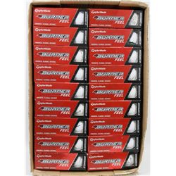 FLAT OF TAYLORMADE BURNER RECLAIMED GOLF BALLS.