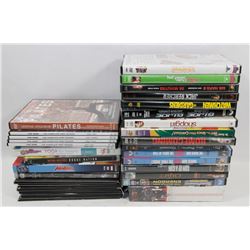 LOT OF ASSORTED DVDS