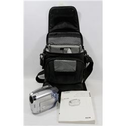 CANON DVD CAMCORDER DC210 WITH ACCESSORIES AND