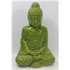 Image 1 : GREEN BUDDHA STATUETTE.