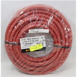 NEW FRONTIER AIR/WATER HOSE. 3/8” BY 50 FT. 250 PS