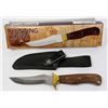 Image 1 : NEW 9" HUNTING KNIFE WITH SHEATH