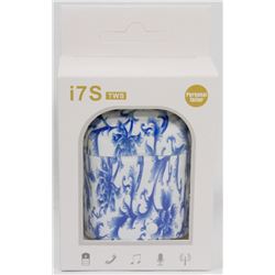 NEW i7S WIRELESS EARBUDS WITH CHARGING CASE