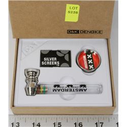 NEW 3PC TOBACCO PIPE GIFT SET