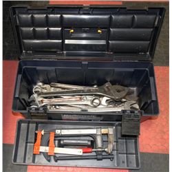 MASTERCRAFT TOOL BOX W/ VARIOUS SIZES HAND AND