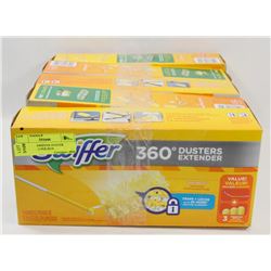 5 BOXES OF SWIFFER DUSTER EXTENDERS-3 PER BOX
