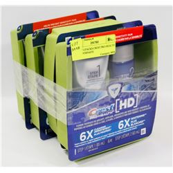 LOT OF 4 PACKS CREST PRO-HEALTH HD TOOTHPASTE