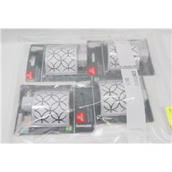 LOT OF 4 GLOBE NIGHT LIGHTS