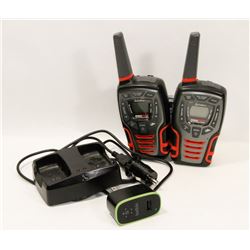 SET OF COBRA MICROTALK WALKIE TALKIES.