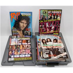 LOT OF MUSIC MAGAZINES FROM 1986 TO 1996.