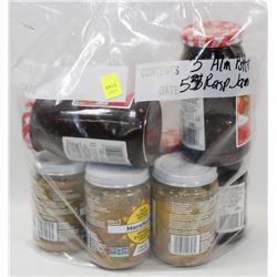 BAG OF ASSORTED JAM