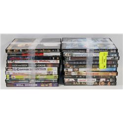 LOT OF ASSORTED DVDS