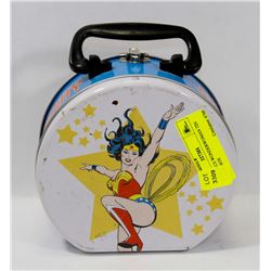 DC COMICS WONDER WOMAN TIN LUNCH BOX